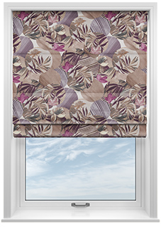 Osaka, Lotus - Twist&Fit Roman Blind